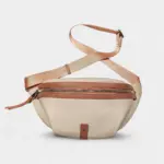 Chique vintage leren heuptas voor dames